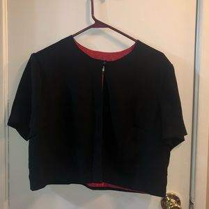 Ronni Nicole by Ouida Open Crop Top Cover Up